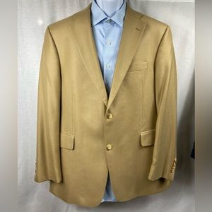 Nordstrom Cashmere Men’s Coat Tan 43R